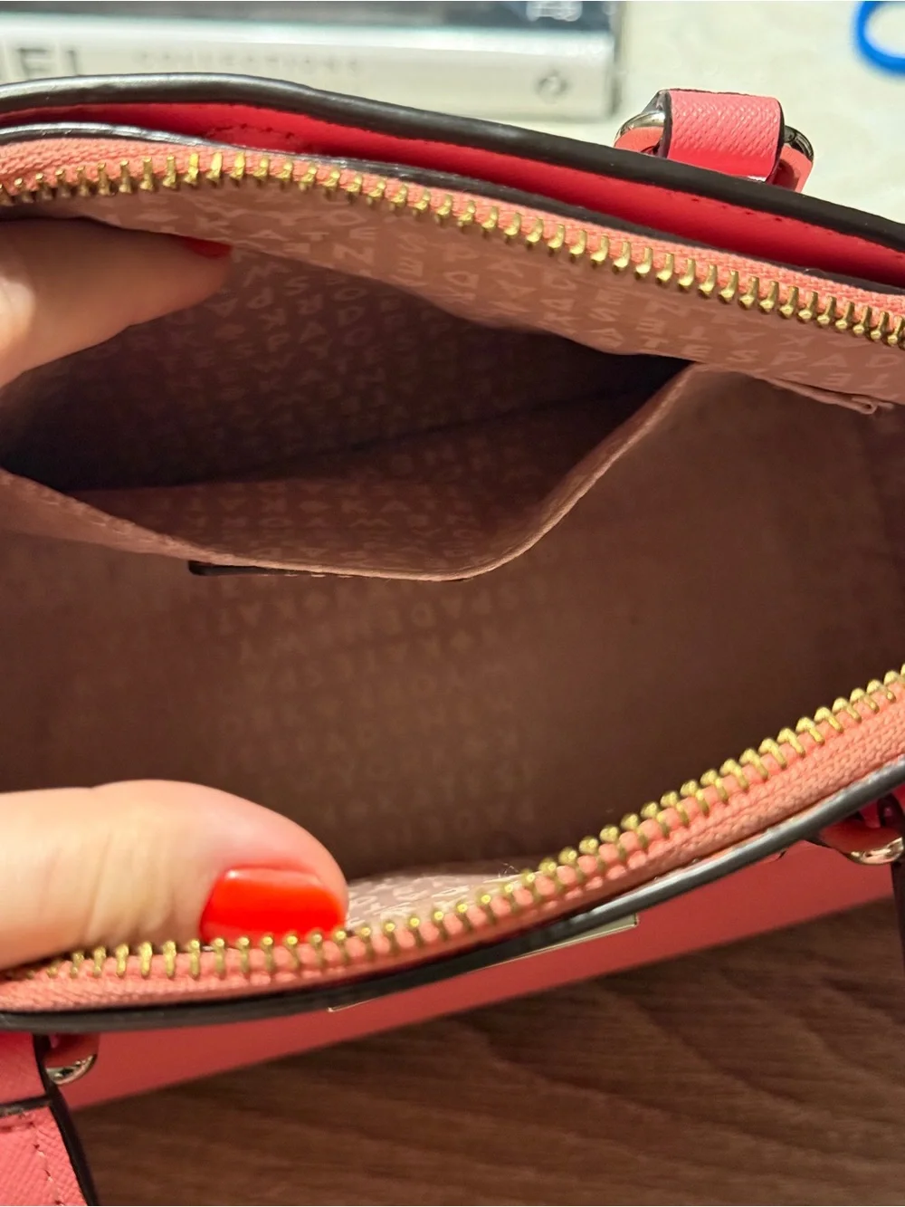 kate spade Coral-Pink Dome Satchel